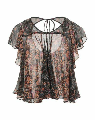 Isabel Marant Woman Top Black Silk Cover