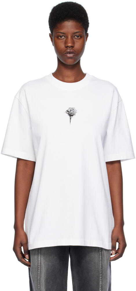 Han Kjobenhavn White Rose T-Shirt Cover