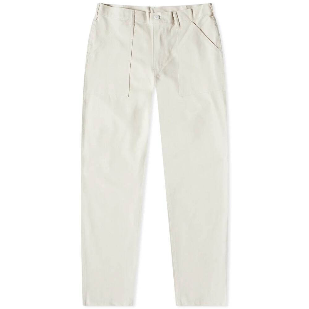 Stan Ray Men's Taper Fit 4 Pocket Fatigue Pant in Natural Drill Cover