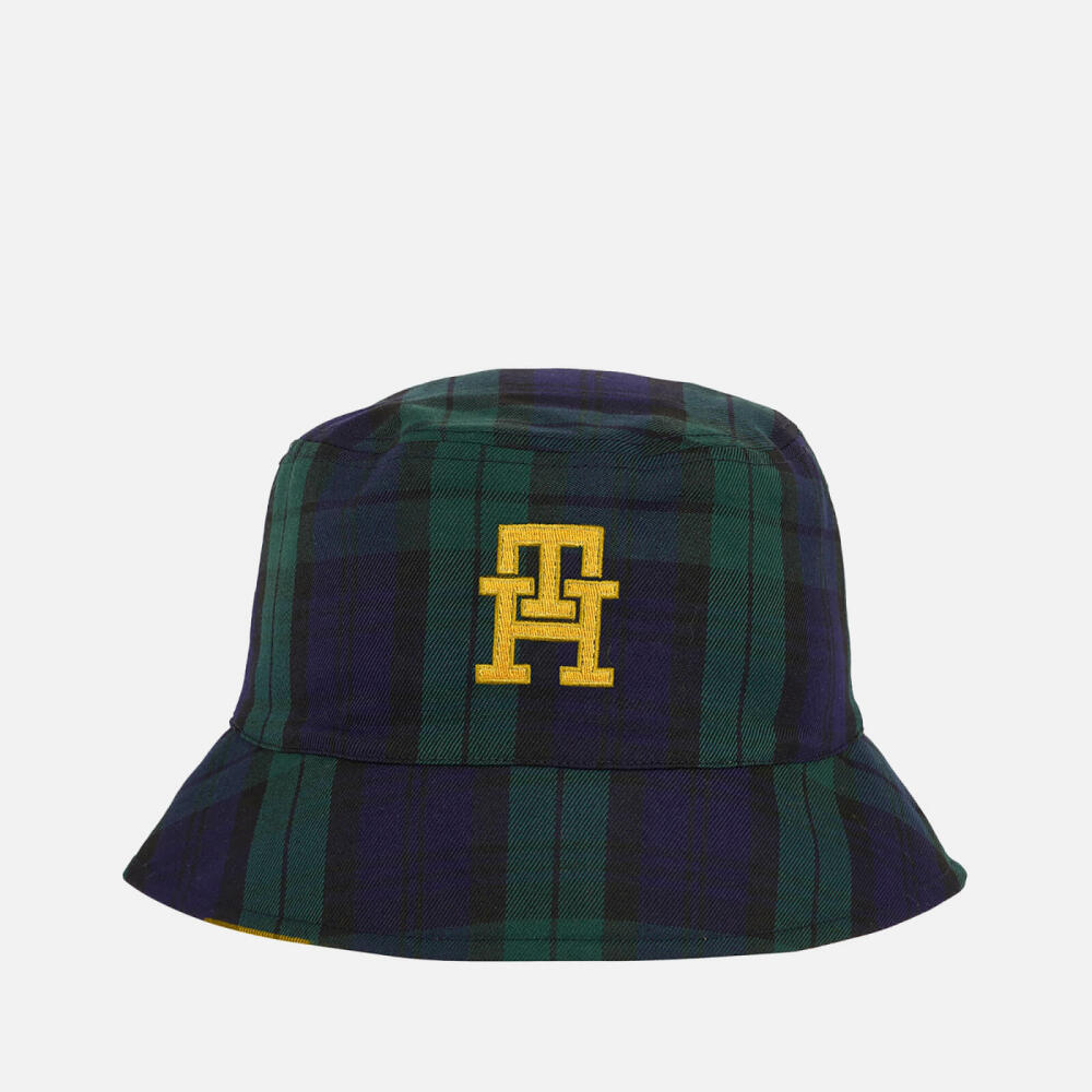 Tommy Hilfiger Reversible Tartan Twill Bucket Hat Cover