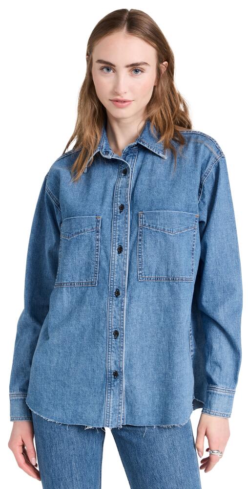 ASKK NY Oversized Denim Shirt Palm Canyon Cover