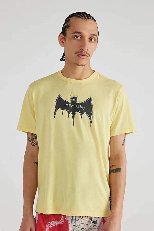 Roark Run Amok Mathis Basquiat Tee in Yellow Cover