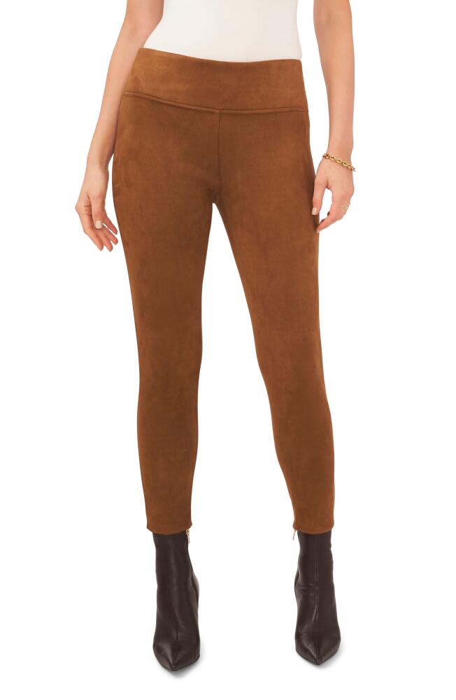 Vince Camuto Wide Waistband Leggings in Vicuna Cover