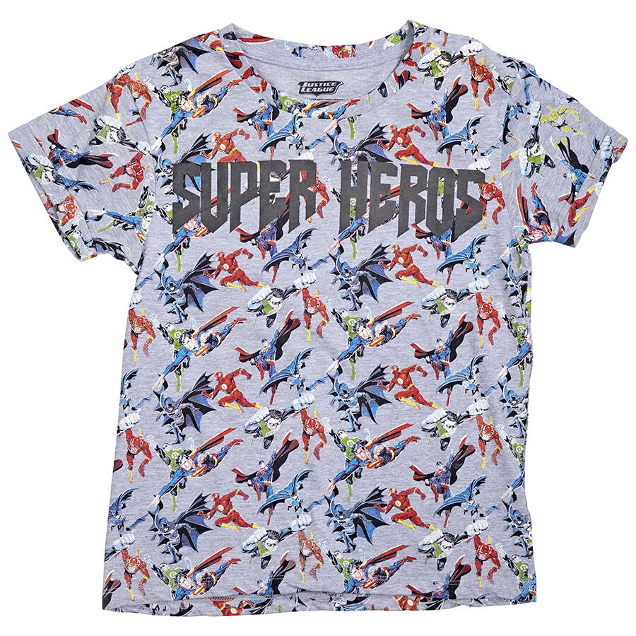 Little Eleven Paris DC Super Heros Graphic T-Shirt Cover