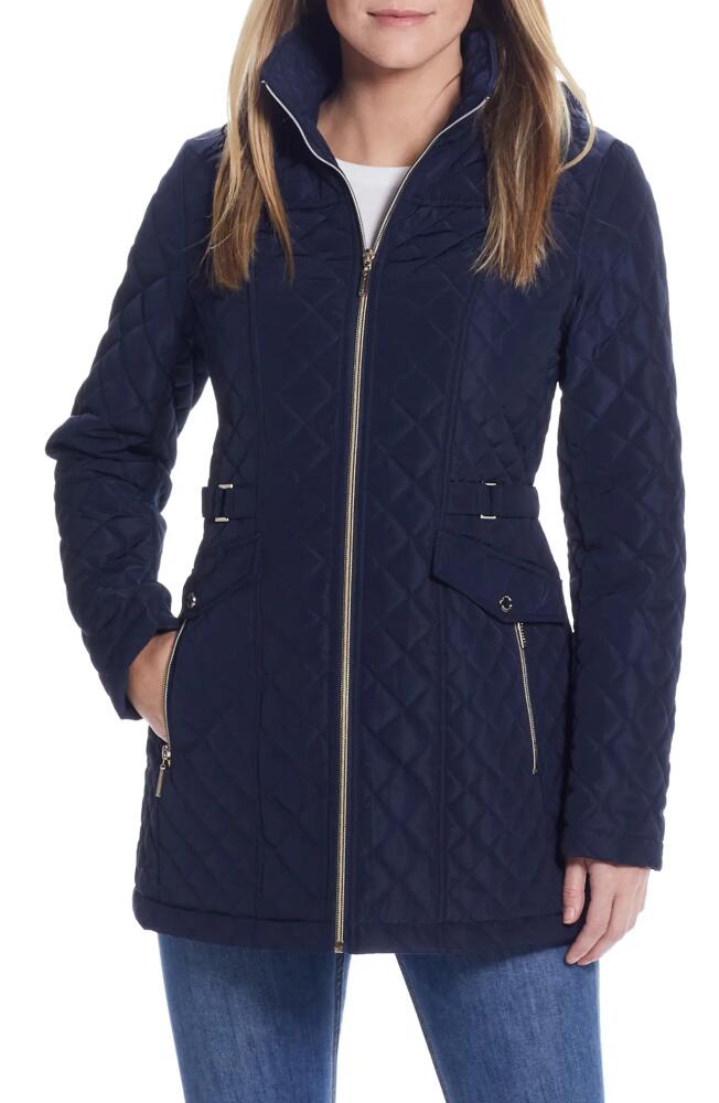 Gallery Quilted Jacket in Navy Cover