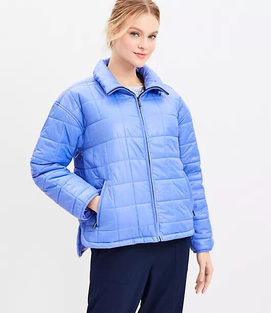 Loft Lou & Grey Quilted Puffer Jacket Cover