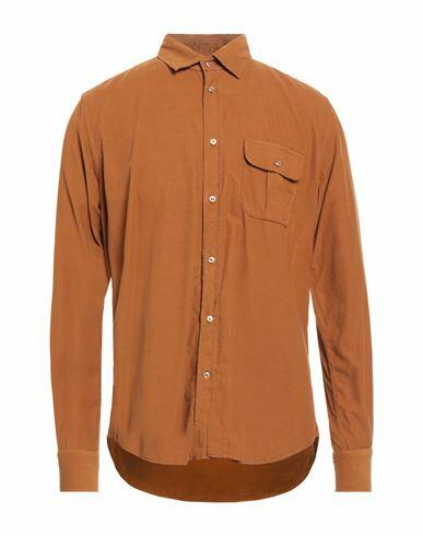 Glanshirt Man Shirt Camel Cotton Cover