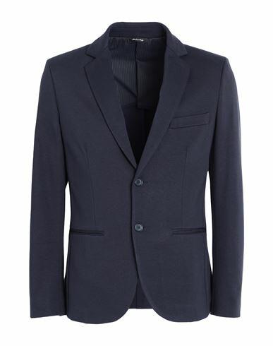 Yoon Man Blazer Midnight blue Rayon, Polyamide, Elastane Cover