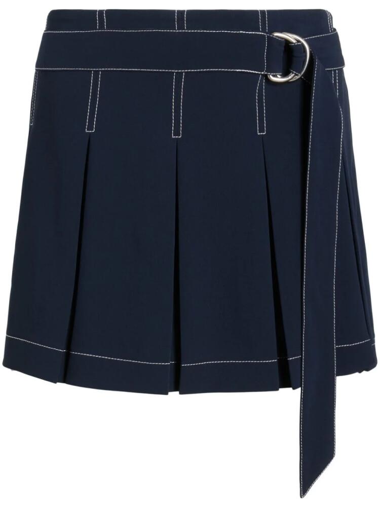 Cinq A Sept Ciela pleated skirt - Blue Cover