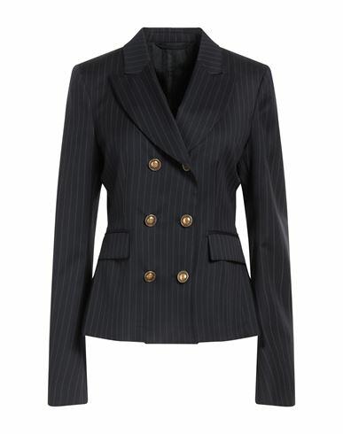 Palm Angels Woman Blazer Midnight blue Wool Cover