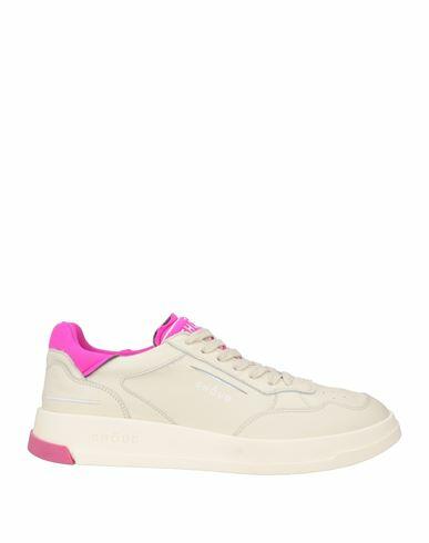 Ghōud Venice Woman Sneakers Cream Leather, Textile fibers Cover