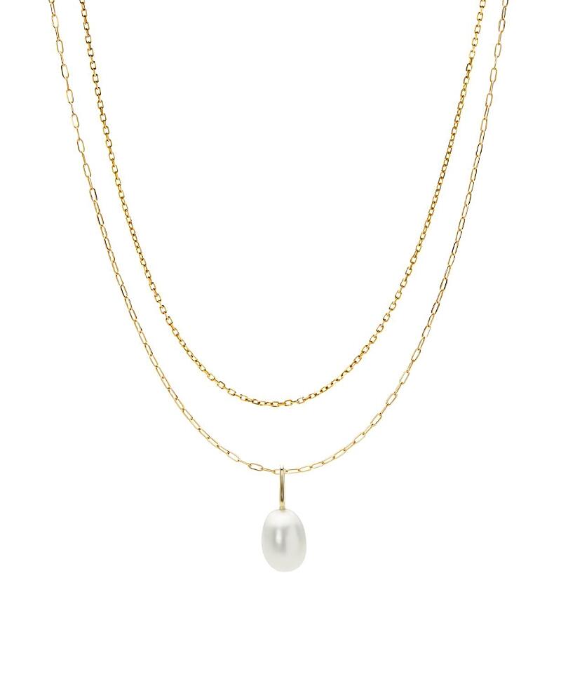 Ana Luisa 10K Gold Cultured Freshwater Pearl Layers Set Cover