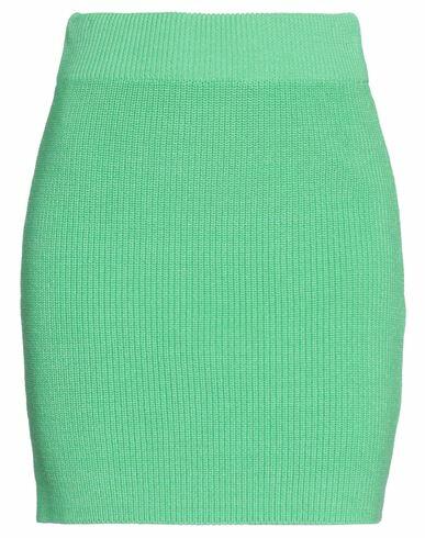 Vicolo Woman Mini skirt Green Cotton Cover