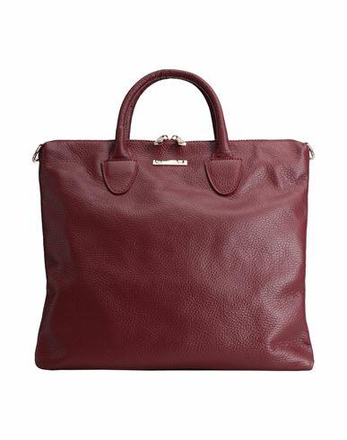 Tuscany Leather Woman Handbag Brick red Soft Leather Cover