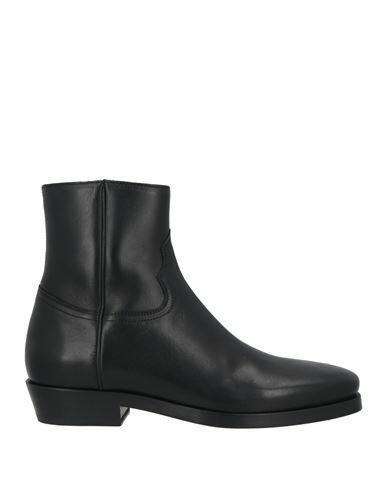 Buttero Man Ankle boots Black Leather Cover