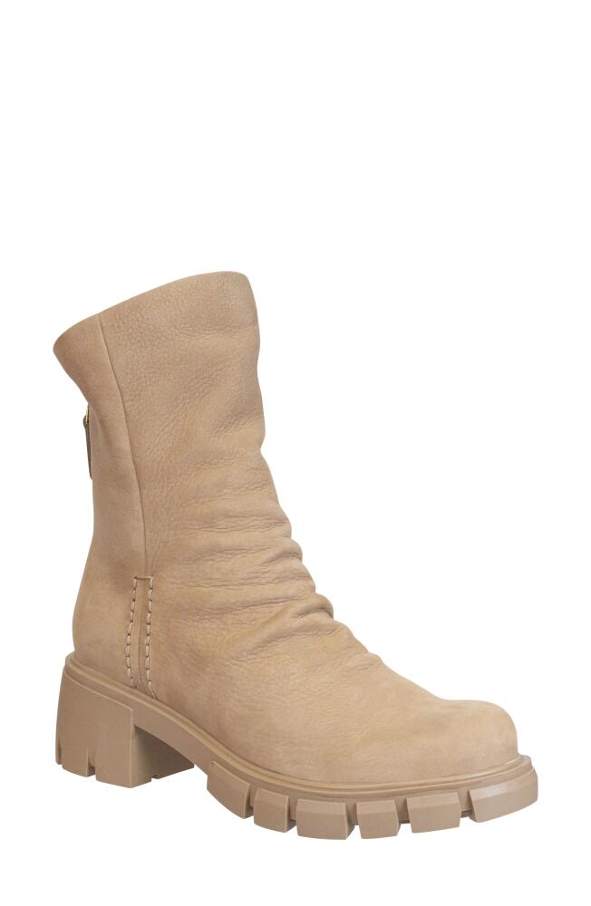 Naked Feet Protocol Mid Shaft Boot in Beige Cover