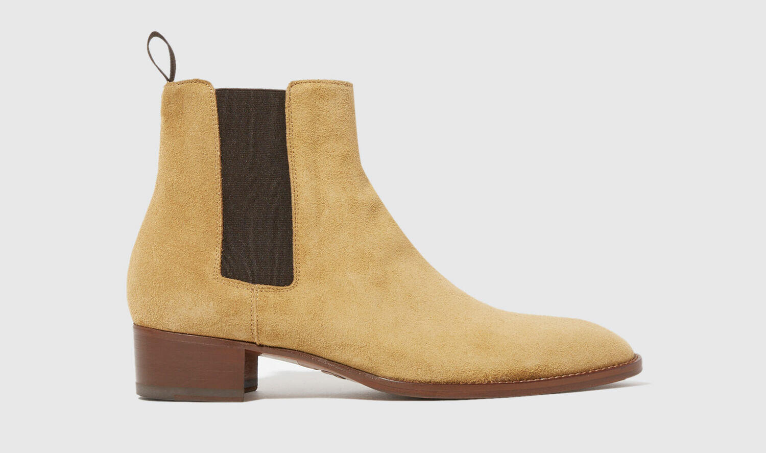 Scarosso Boots Axel Beige Suede Suede Leather Cover