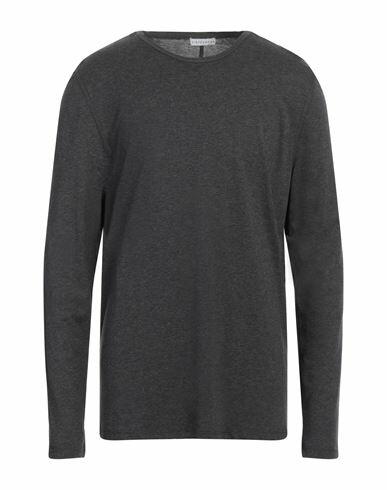 Kiefermann Man T-shirt Steel grey Lyocell, Cotton Cover