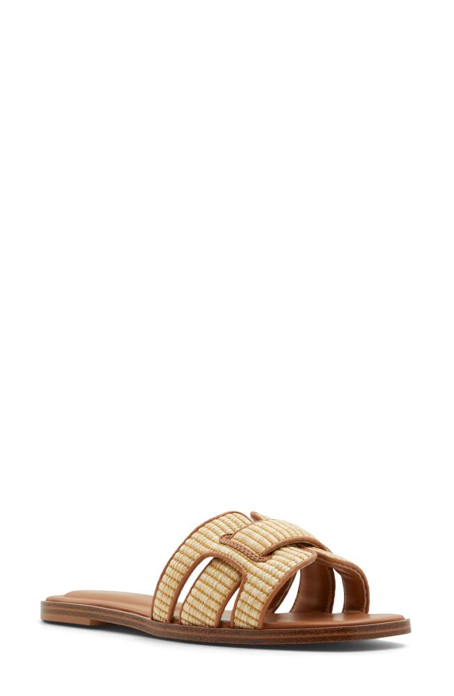 ALDO Elenaa Slide Sandal in Natural Cover