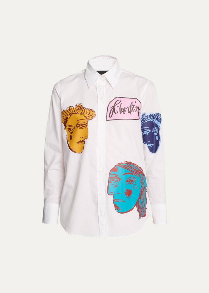 Libertine Arles Faces New Classic Button-Front Shirt Cover