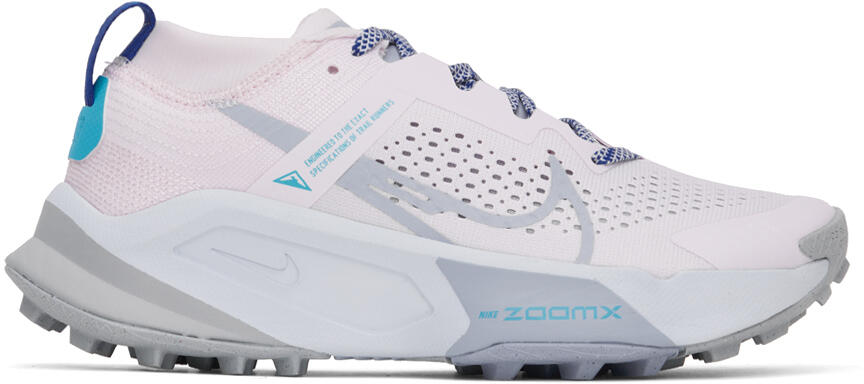 Nike Pink & Blue Zegama Sneakers Cover