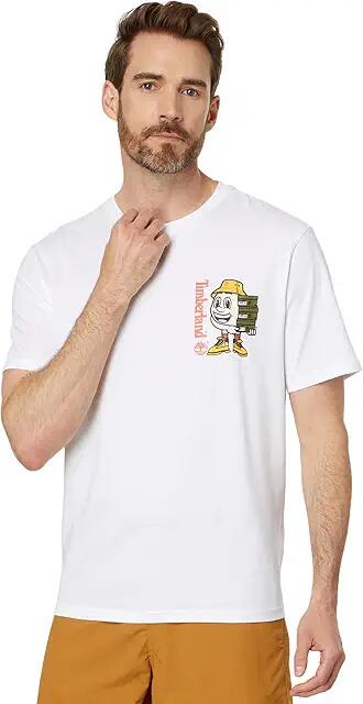 Timberland Shoe Box Graphic Tee (White) Men's T Shirt Cover