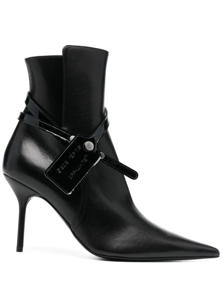 Off-White Nappa ankle boots - Black Cover