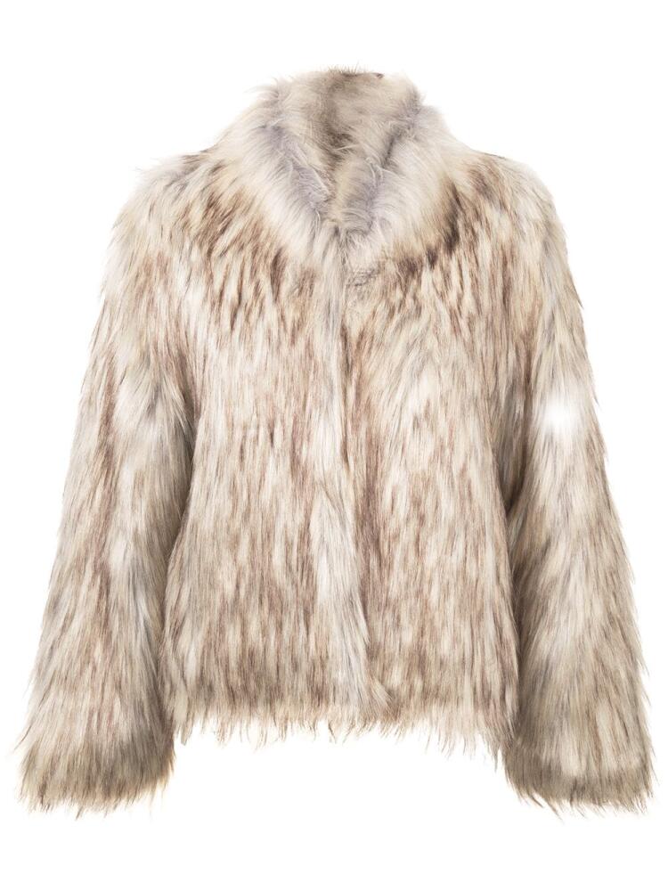 Unreal Fur Fur Delish faux-fur jacket - Brown Cover