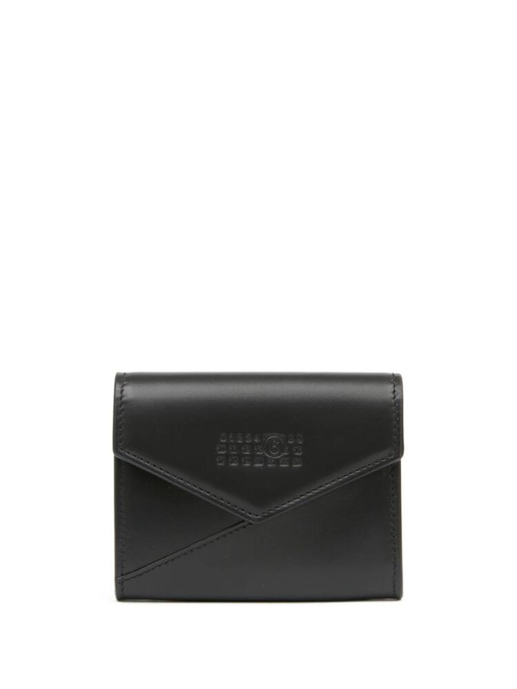 MM6 Maison Margiela Japanese 6 leather wallet - Black Cover