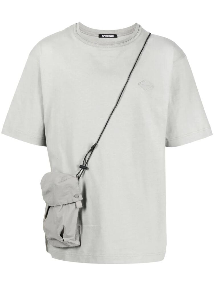 Spoonyard attached-pocket short-sleeve T-shirt - Grey Cover