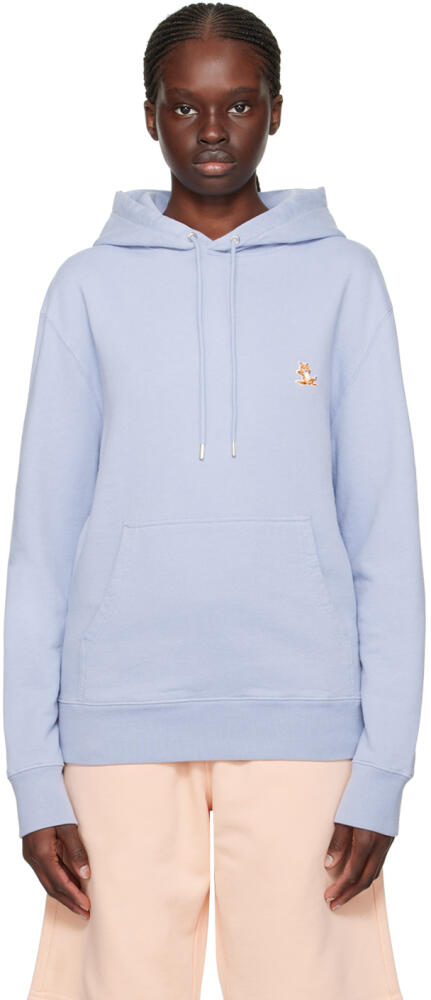 Maison Kitsuné Blue Chillax Fox Hoodie Cover