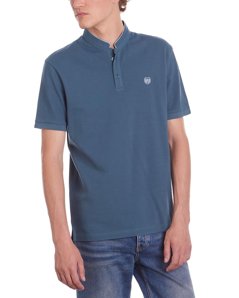 The Kooples Slim Fit Pique Short Sleeve Polo Shirt Cover