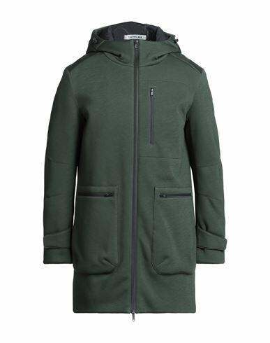 Esemplare Man Coat Military green Viscose Cover