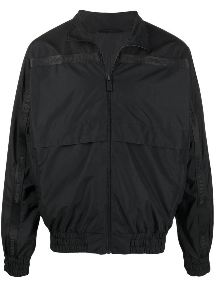 Heron Preston HP spray windbreaker jacket - Black Cover