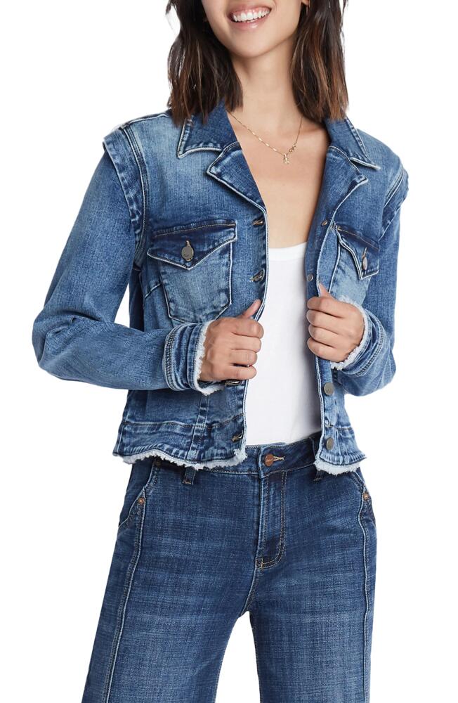 Wash Lab Denim Road Trip Denim Jacket in Road Blue Light Cover