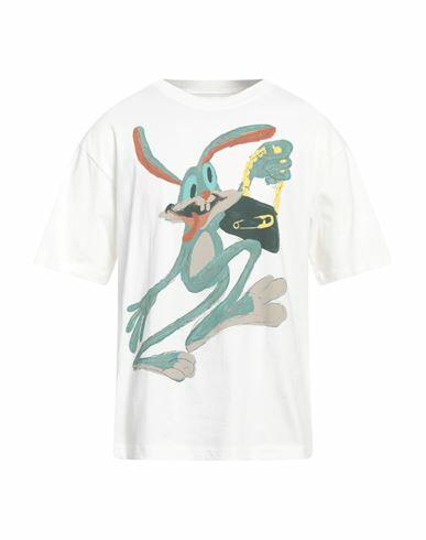 Domrebel Man T-shirt White Cotton Cover