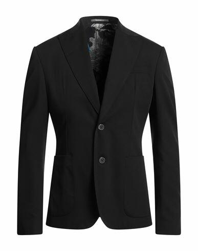 Havana & Co. Man Blazer Black Polyester, Viscose, Elastane Cover