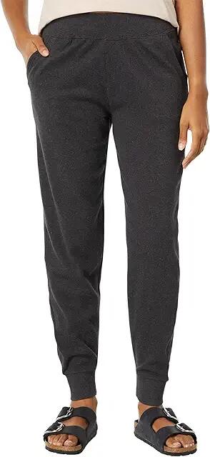 PACT Airplane Jogger in Organic Cotton Interlock (Charcoal Heather) Women's Casual Pants Cover