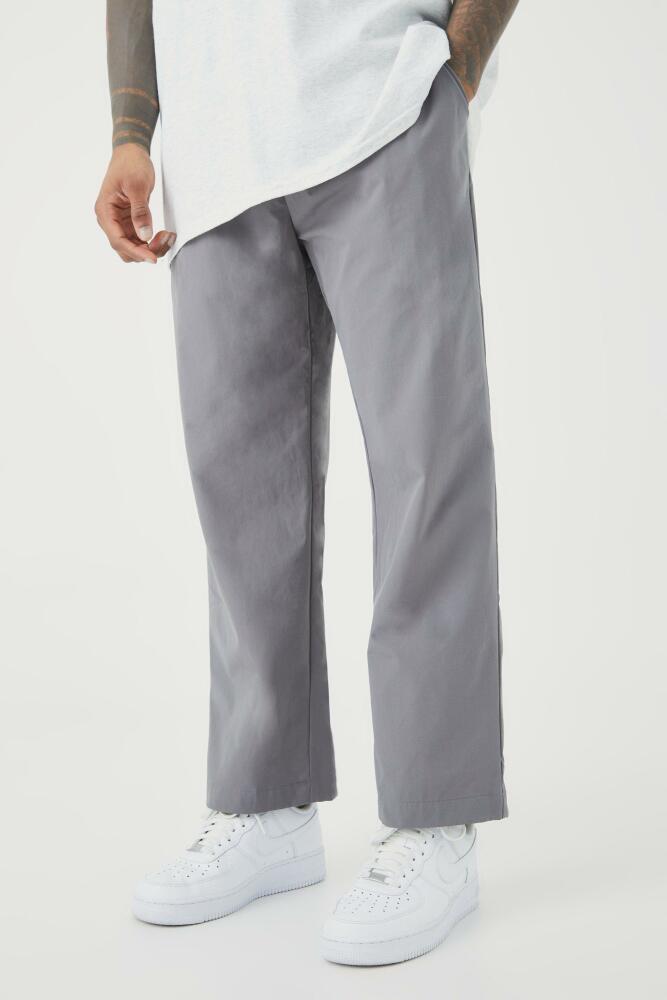 Mens Technical Stretch Relaxed Pants - Grey Cover