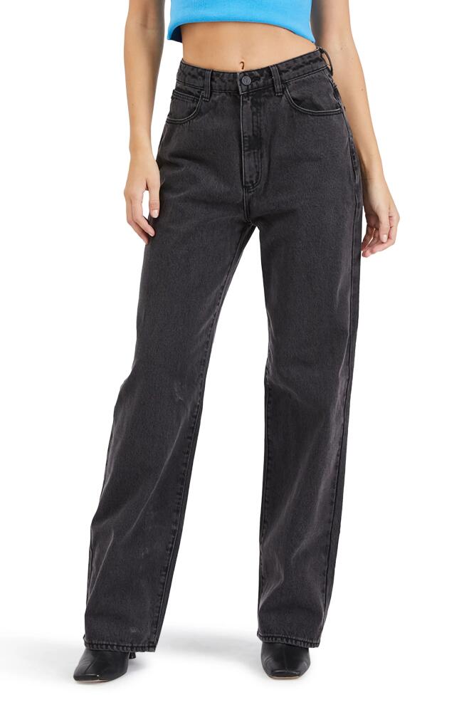 ABRAND Carrie Mid Rise Bootcut Jeans in Teri Cover