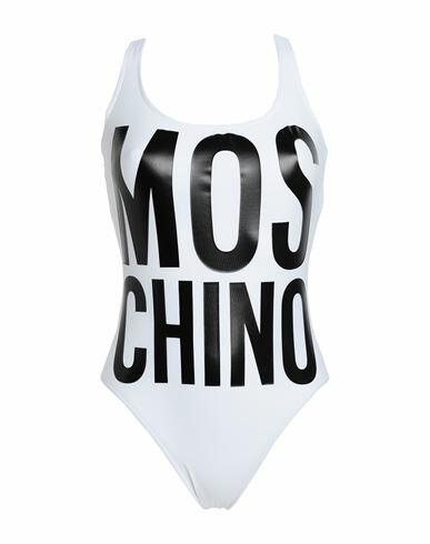 Moschino Woman One-piece swimsuit White Polyamide, Elastane Cover