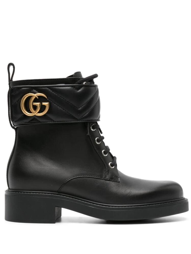 Gucci Double G-plaque ankle boots - Black Cover