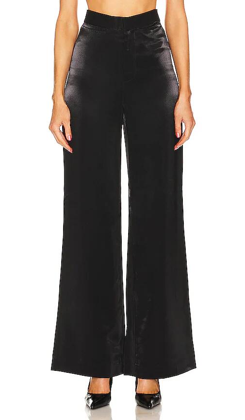 RTA Wide Leg Pant in Black Cover