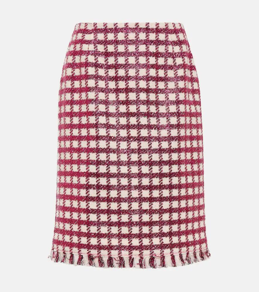 Oscar de la Renta Wool-blend miniskirt Cover