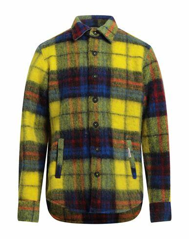 Holubar Man Shirt Yellow Wool Cover