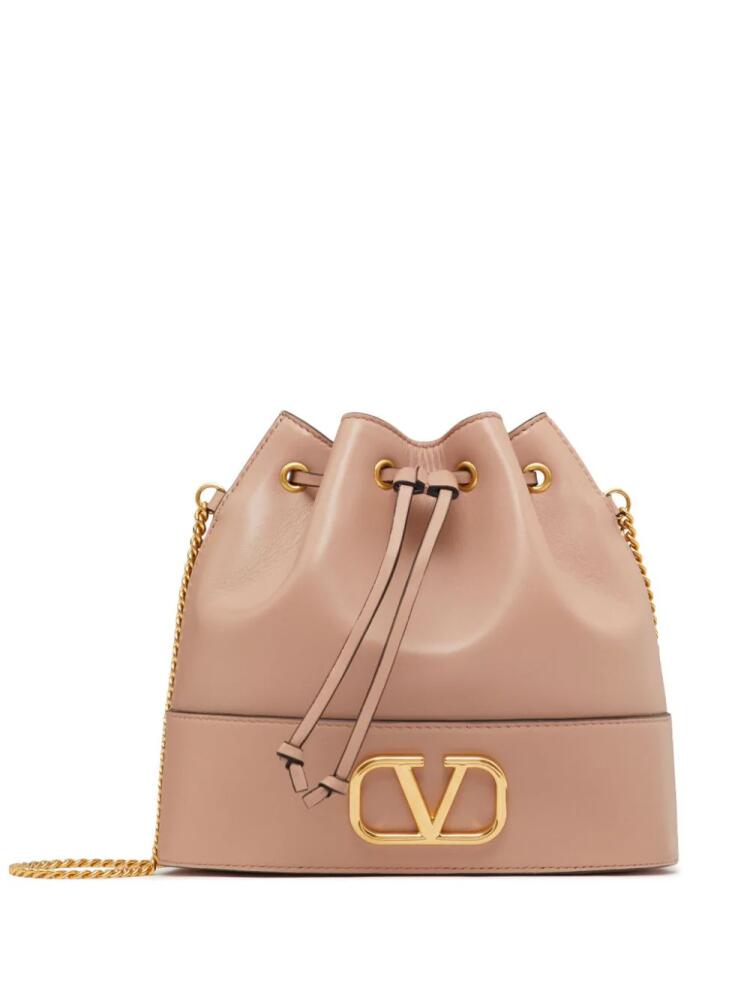 Valentino Garavani VLOGO bucket bag - Pink Cover