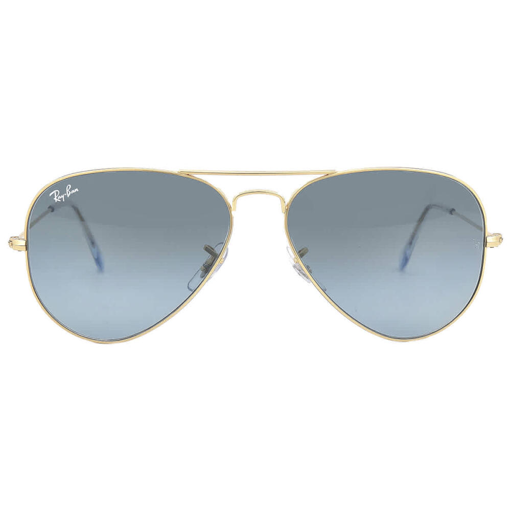 Ray Ban Aviator Gradient Blue Unisex Sunglasses Cover