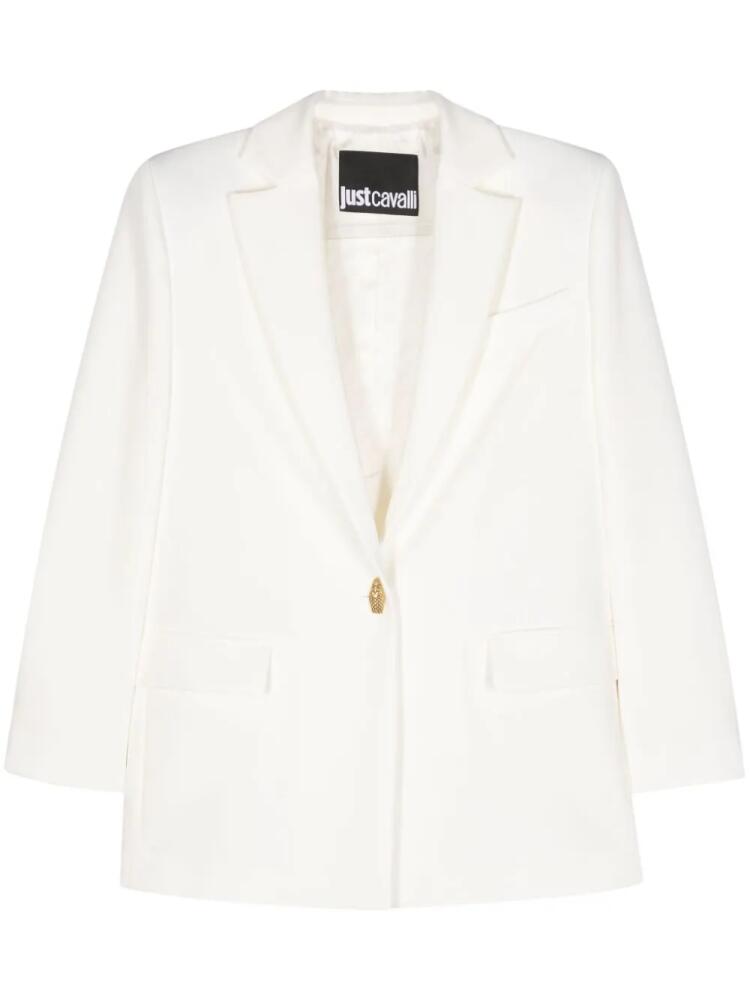 Just Cavalli single-breasted blazer - Neutrals Cover