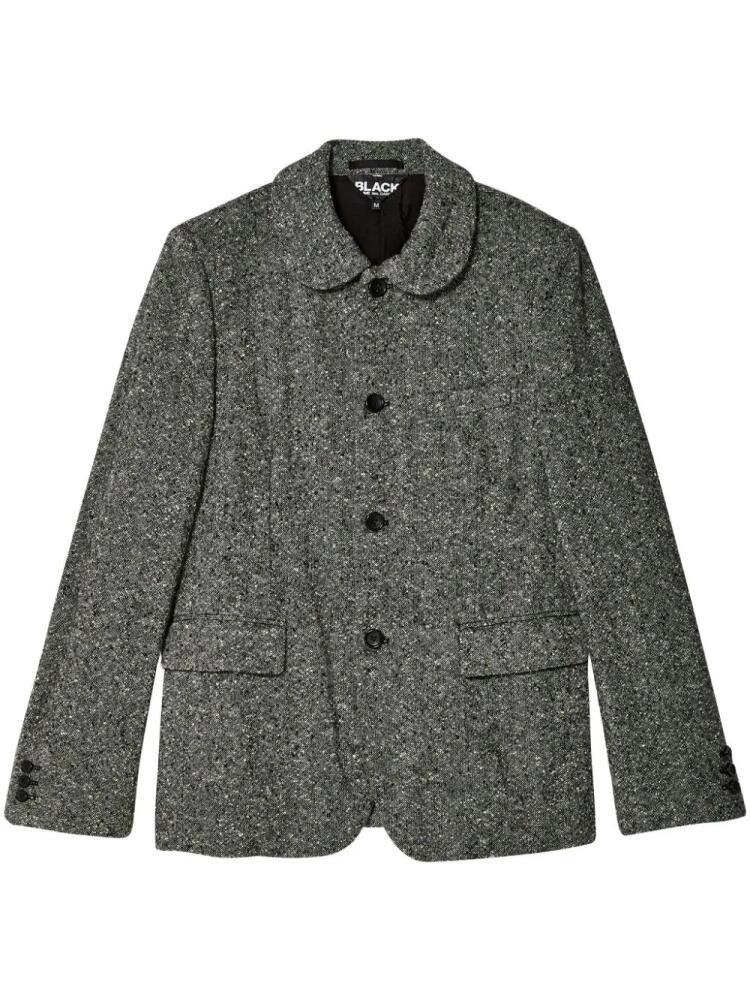 Black Comme Des Garçons wool-blend blazer - Grey Cover