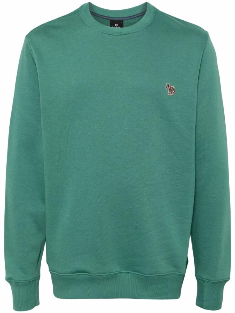 PS Paul Smith logo-embroidered sweatshirt - Green Cover